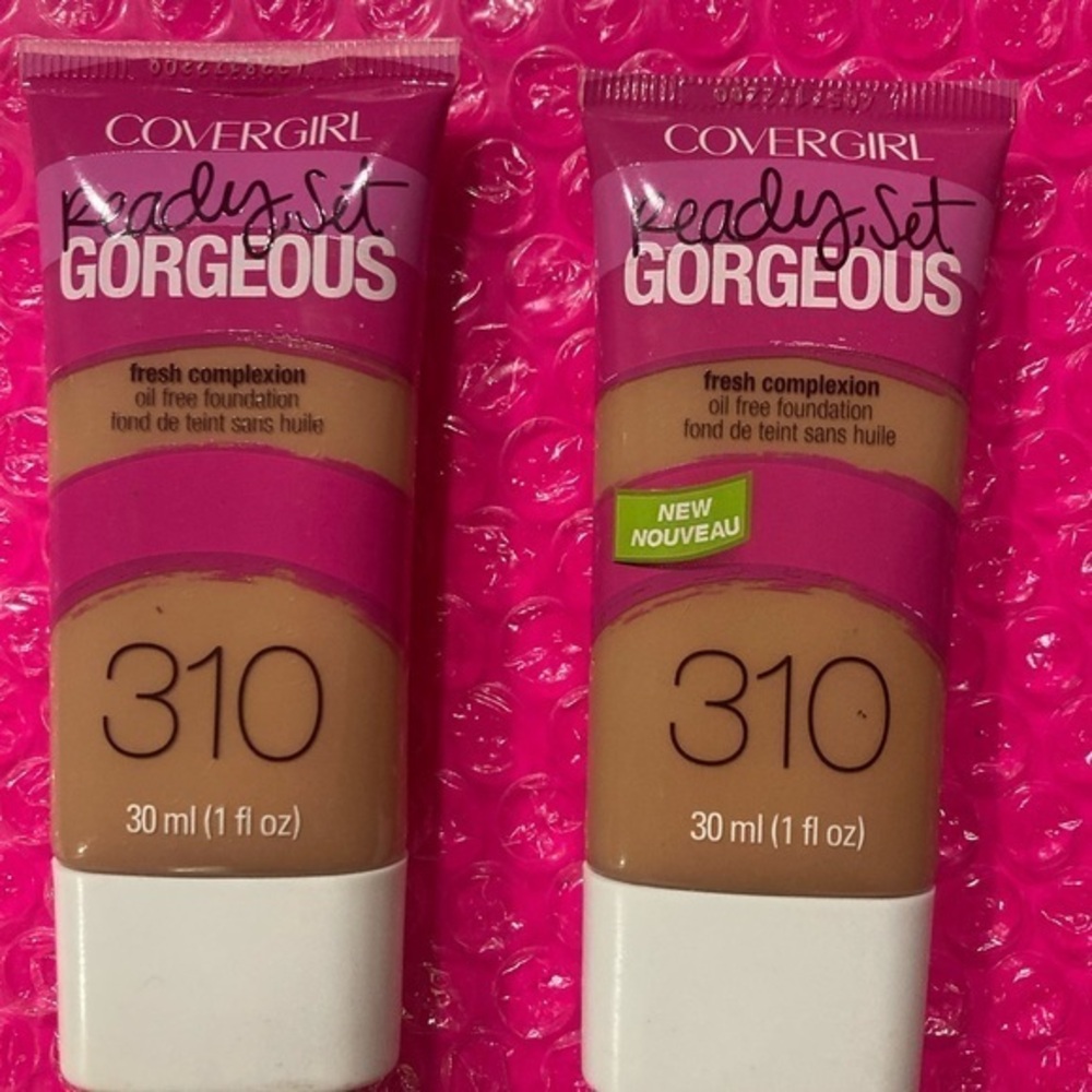 š¤ļø 2x COVERGIRL Ready Set Gorgeous fresh complexion foundation- 310 CLASSIC TAN - Picture 1 of 2